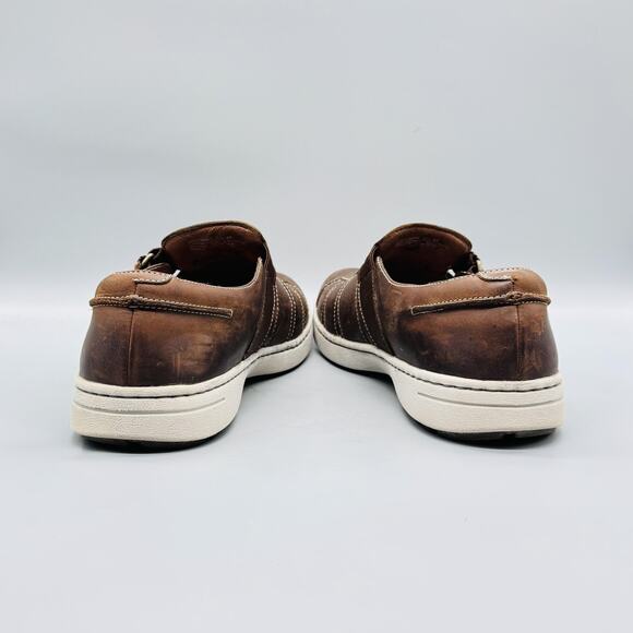 Dansko Sandals Mens 12 Brown Leather Closed Toe Fisherman Slip On Comfort Shoes